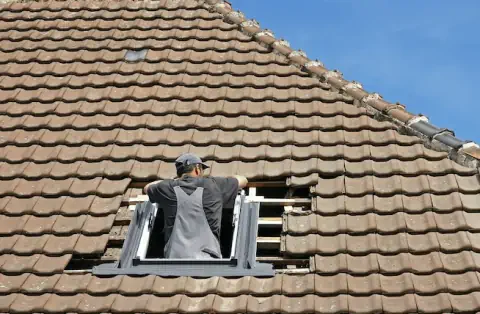 Pose de velux à Bégadan